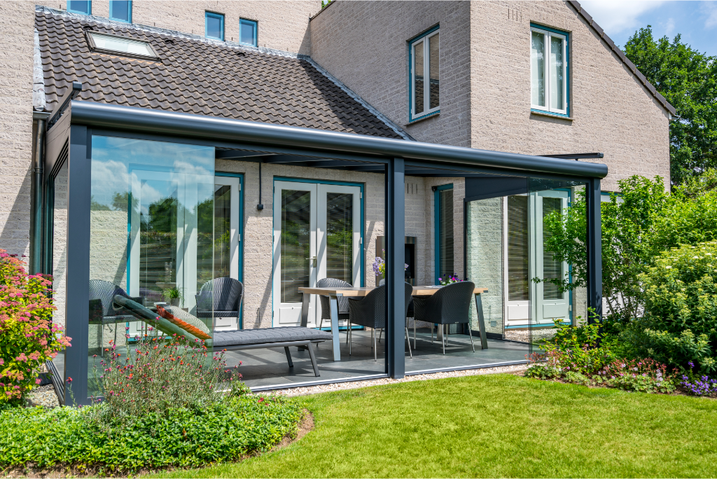 deponti pigato aluminium veranda product exterior view — view 13