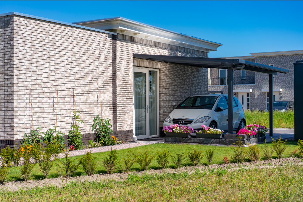 deponti nebbiolo aluminium veranda product exterior view — view 4