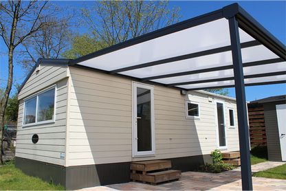 deponti nebbiolo aluminium veranda product exterior view — view 5