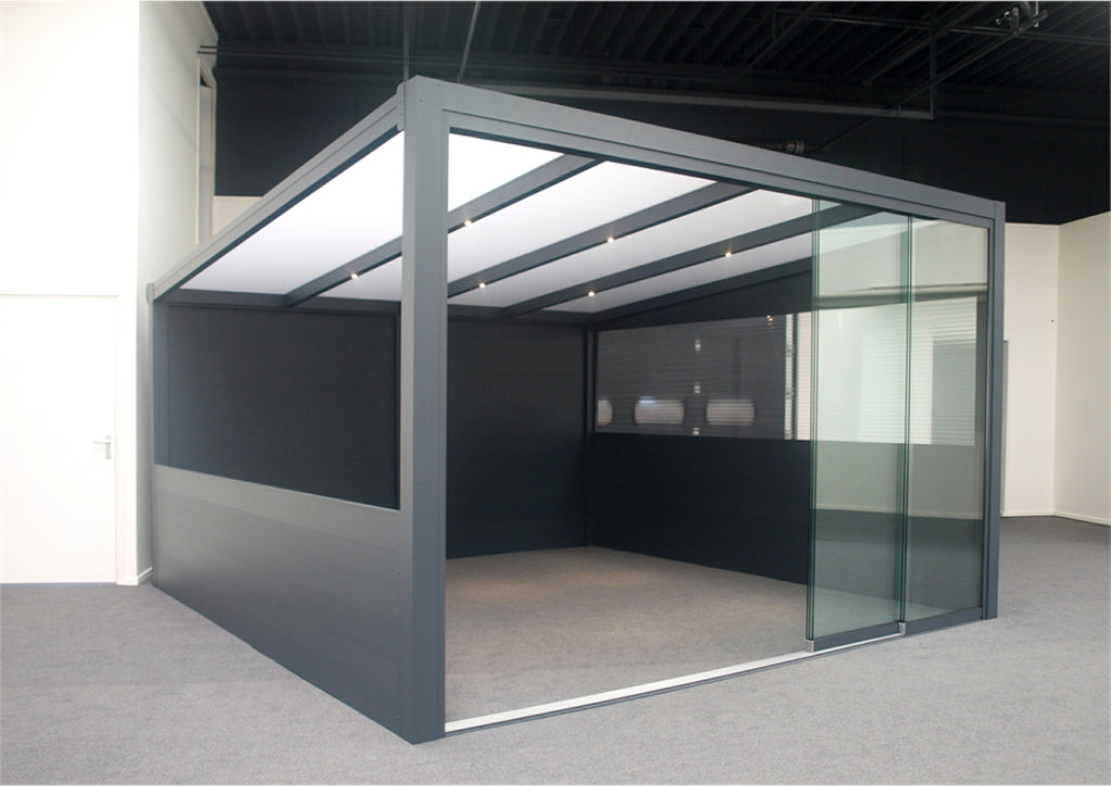 deponti ribolla aluminium pergola product exterior view — view 7
