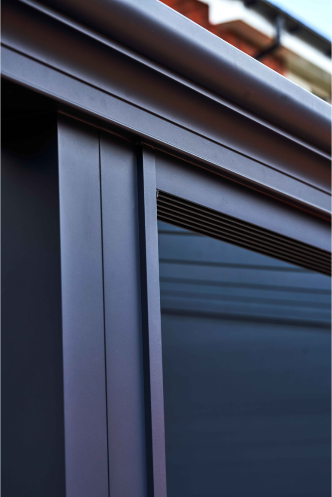 deponti pigato aluminium veranda product exterior view — view 6