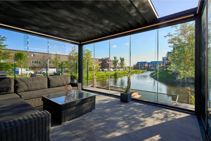 fiano glass sliding door sets product exterior view — view 3