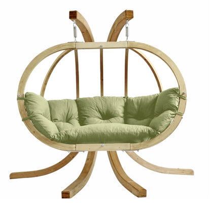 Globo Royal Double Hanging Egg Chair Set