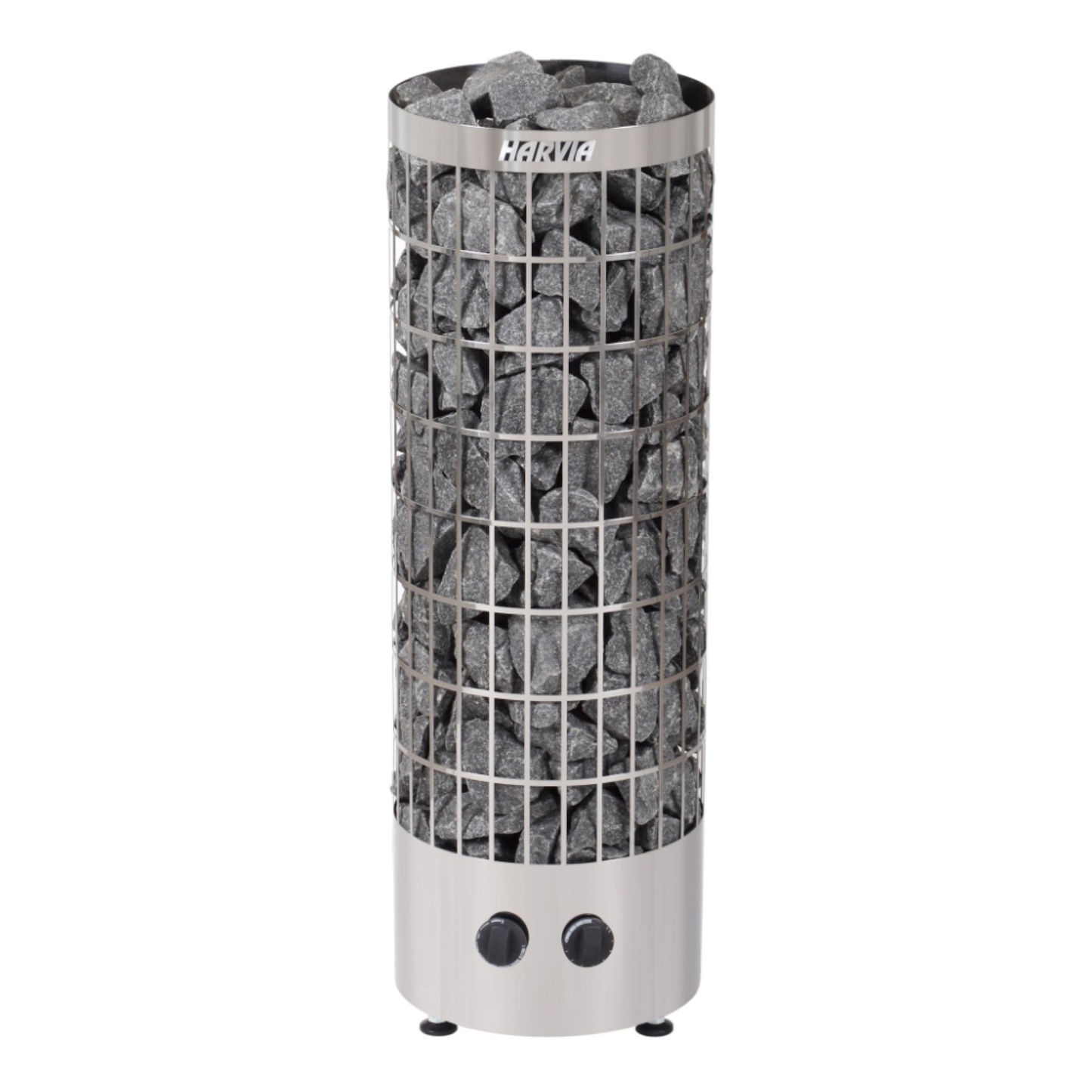 Harvia Cilindro PC90 Electric Sauna Heater Set 9kW — Tall Stone Column