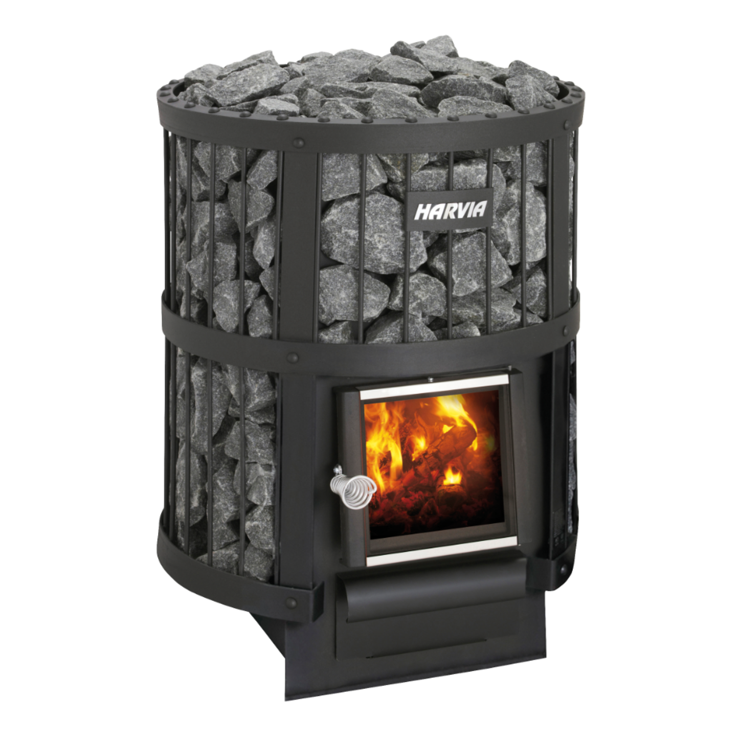 Harvia Legend 240 Wood Burning Sauna Heater Set — Stone-Filled