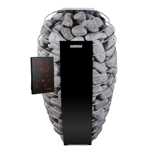 Harvia Spirit 9kW 3 Phase Electric Sauna Heater with WiFi and Stones