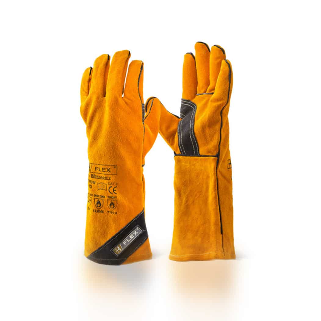 BeeSwift Heat Resistant Gauntlet Gloves product exterior view