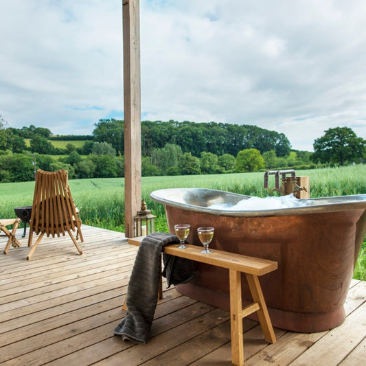 William Holland Bateau Outdoor Copper Bath