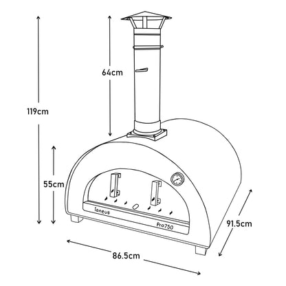 Igneus Pro 750 Wood Fired Pizza Oven