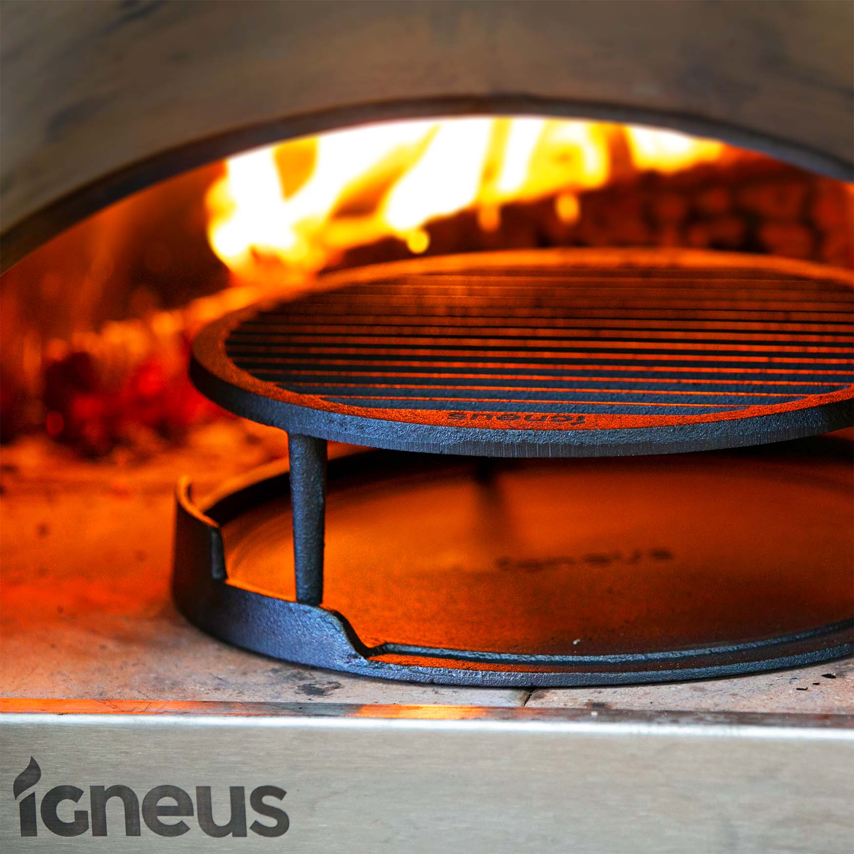 igneus cast iron tuscan grill product exterior view — view 11