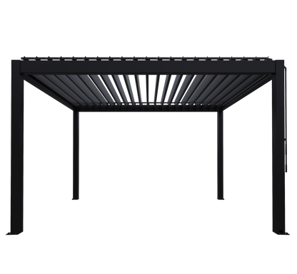 deponti manual pinela aluminium pergola product exterior view — view 3