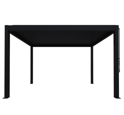 deponti manual pinela aluminium pergola product exterior view