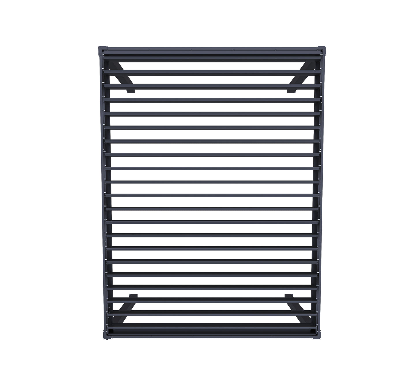 deponti manual pinela aluminium pergola product exterior view — view 2