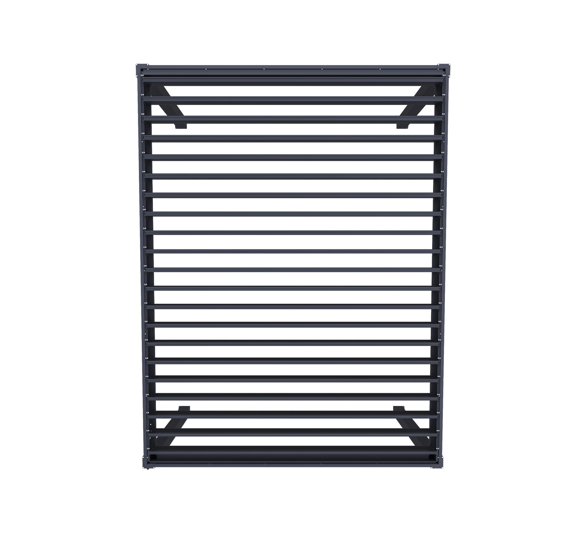 deponti manual pinela aluminium pergola product exterior view — view 2
