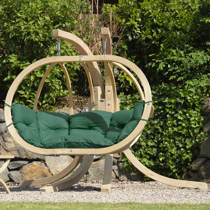 Globo Royal Double Hanging Egg Chair Set