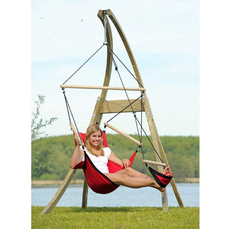atlas hammock chair stand product exterior view — view 4
