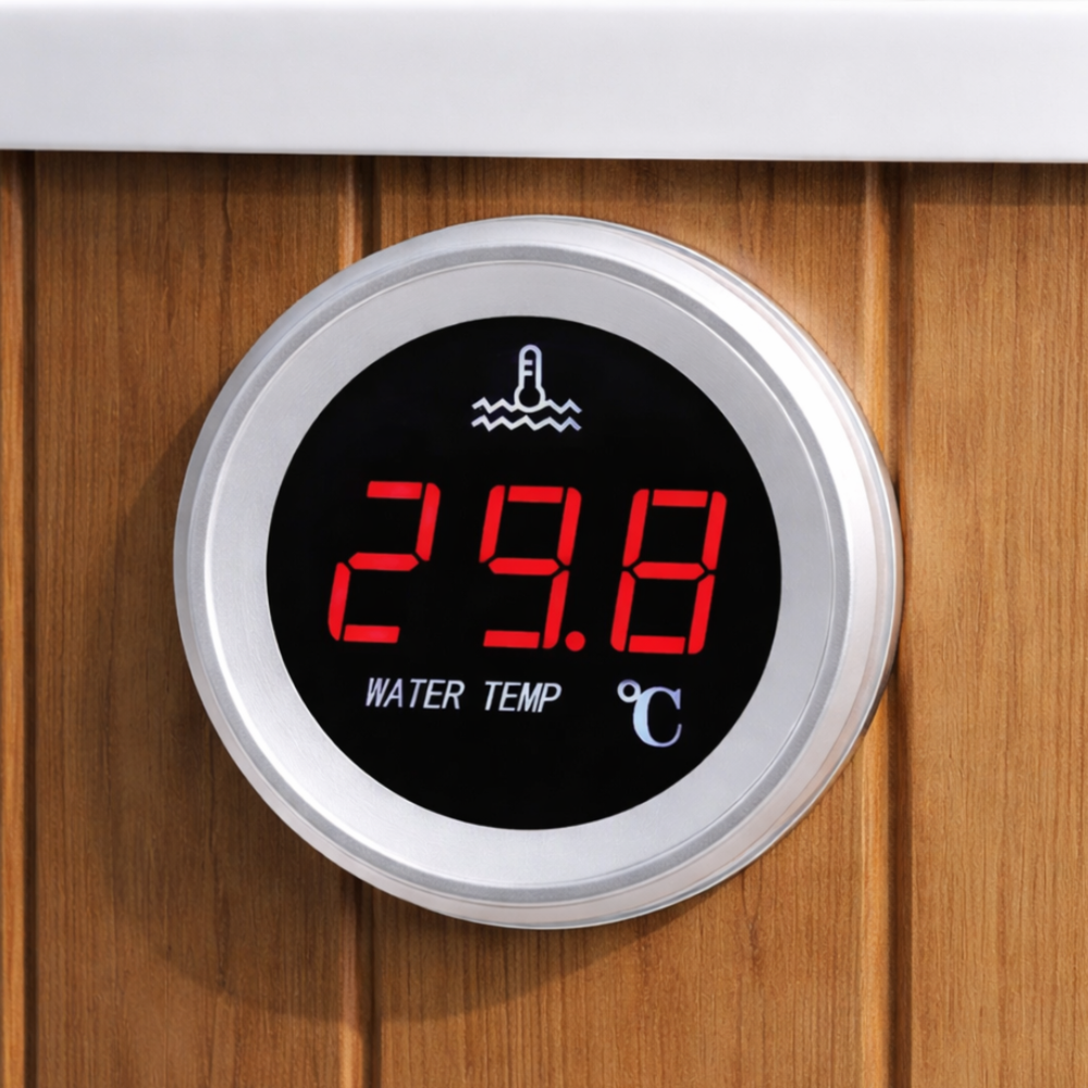 Integrated Digital Hot Tub Water Thermometer
