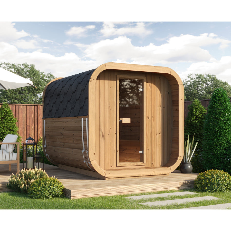 Cube Sauna Icon 250 S — Longest Standard Spruce Cube Sauna, 2.5m — lifestyle photo 4