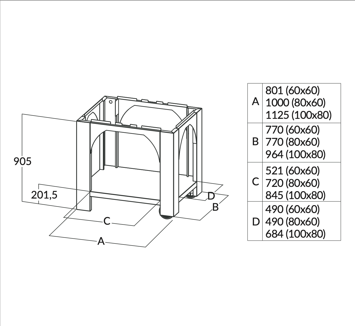 clementi original pulcinella pizza oven stand product exterior view