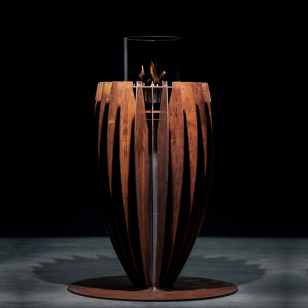 glammfire tuli gas heater product exterior view — view 2