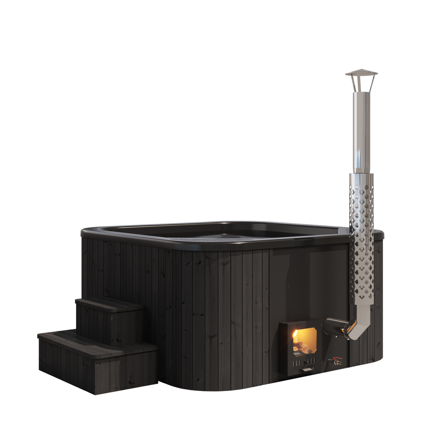 Solis 200 4-5 Person Wood Fired Hot Tub