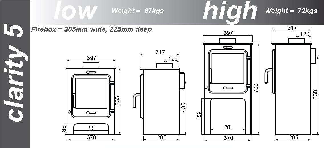 ekol clarity 5 low product exterior view — view 2