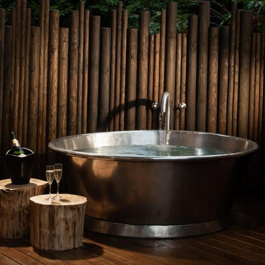 William Holland Rotundus Outdoor Copper Bath