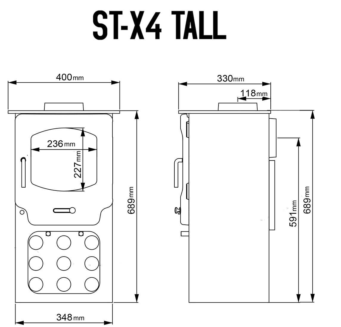 saltfire st x4 tall product exterior view — view 3