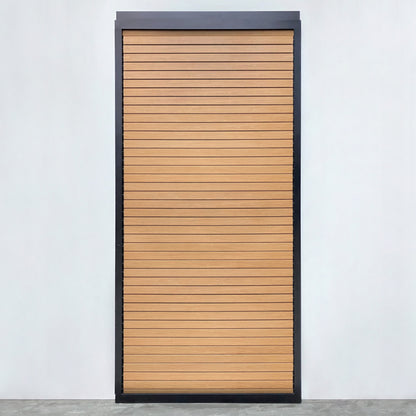fiano louvred sliding door panel product exterior view — view 4