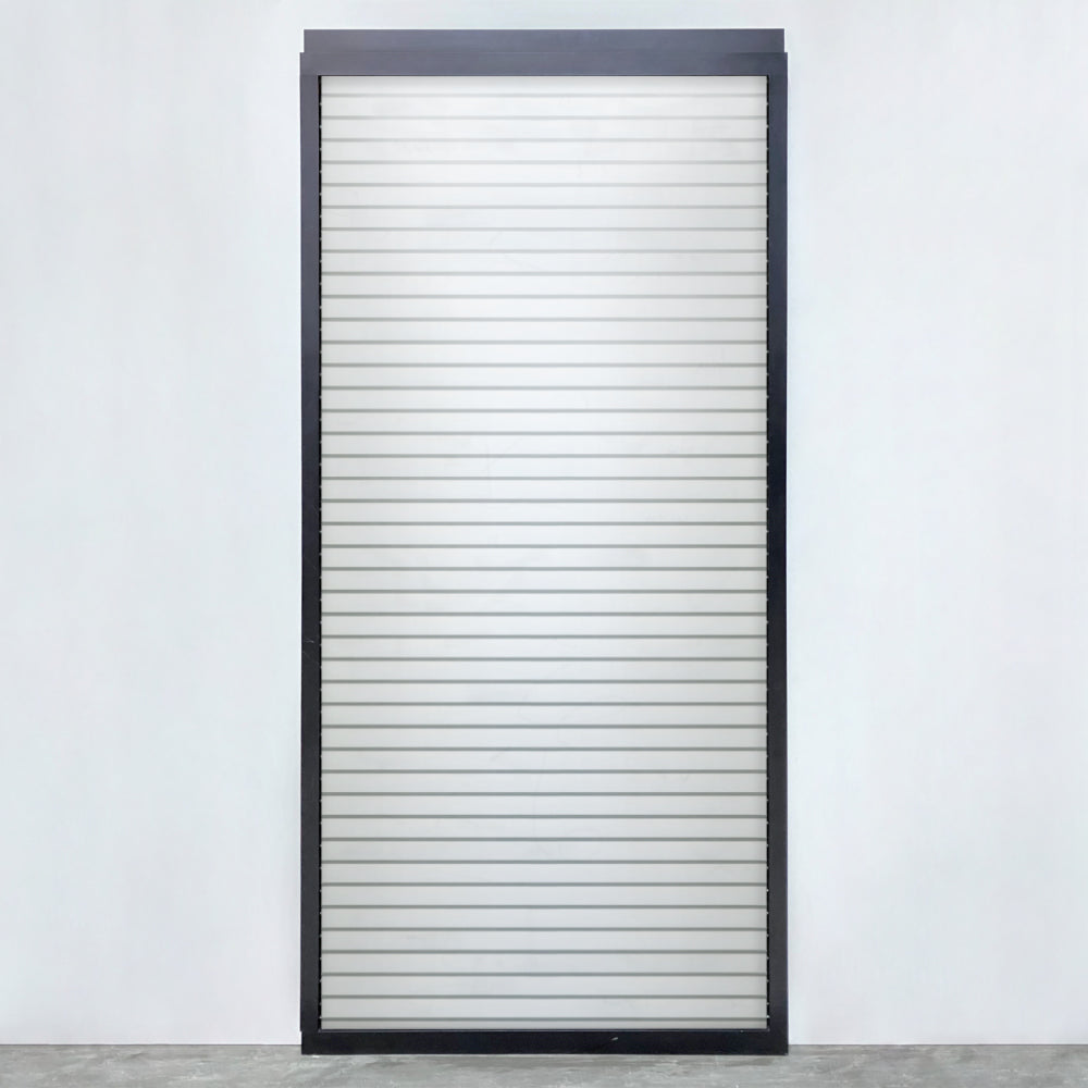 fiano louvred sliding door panel product exterior view — view 5