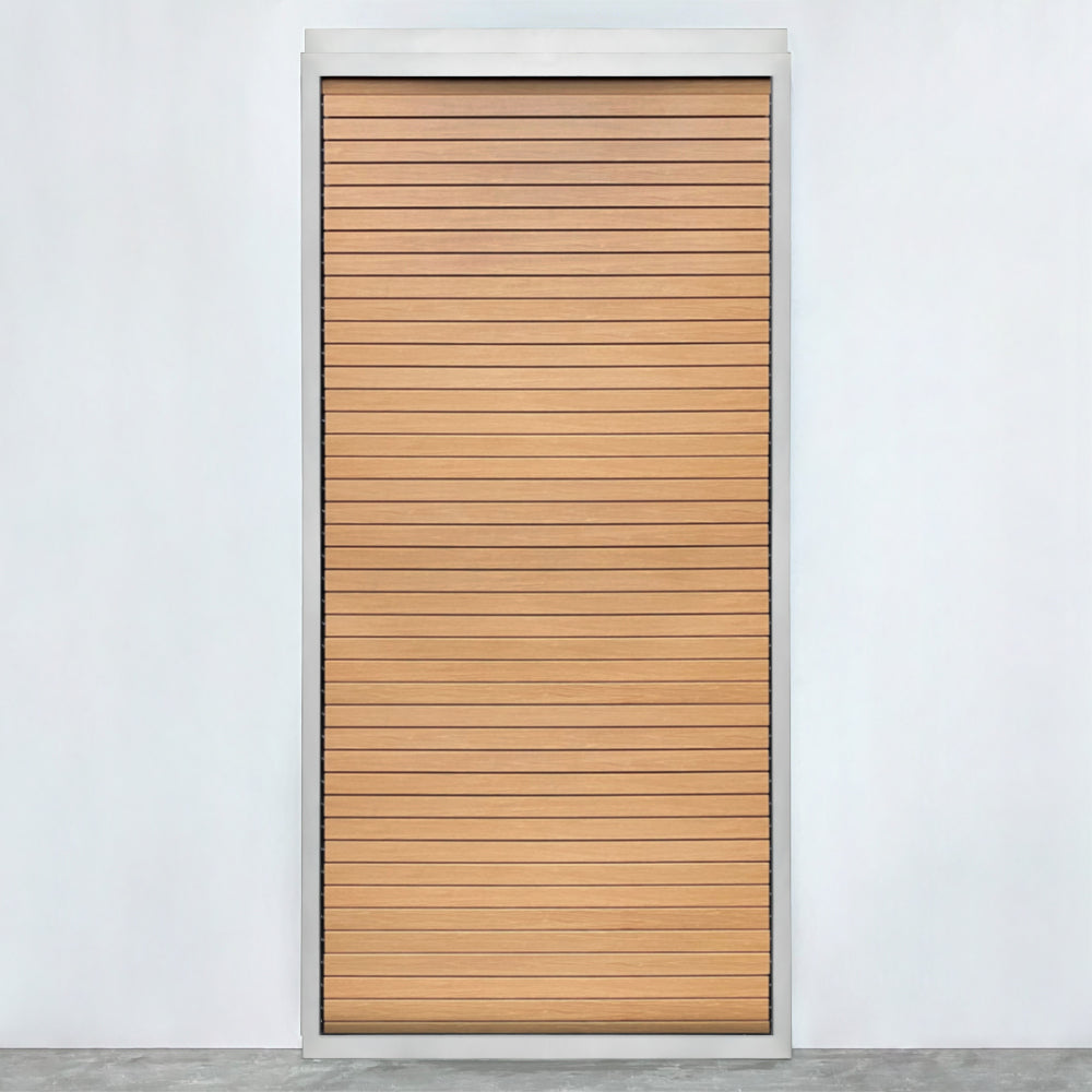 fiano louvred sliding door panel product exterior view — view 8