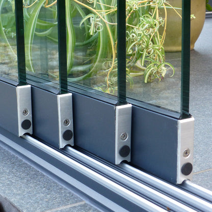 fiano glass sliding door sets product exterior view