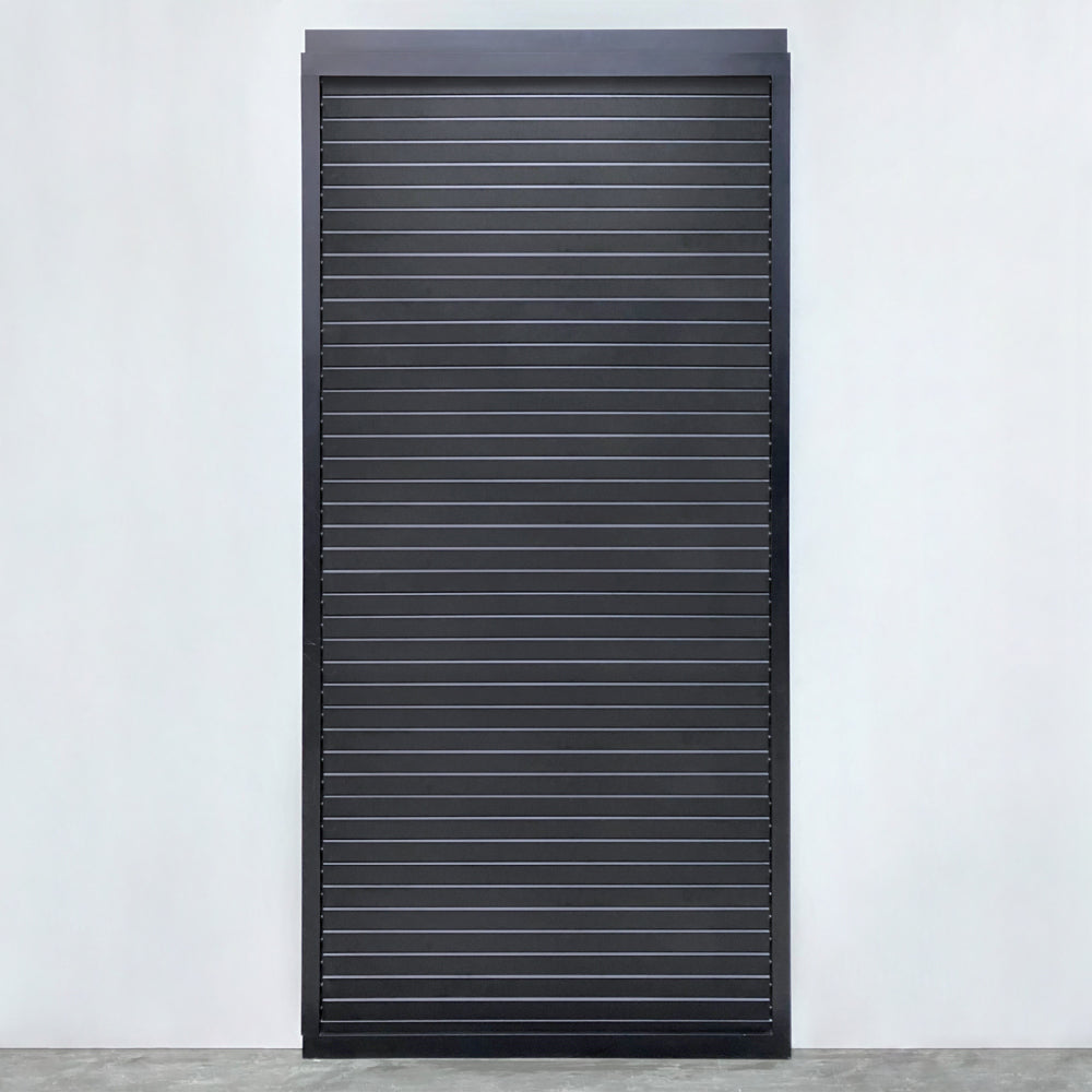 fiano louvred sliding door panel product exterior view — view 3
