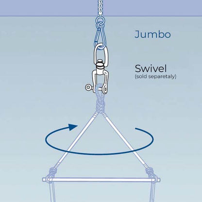 jumbo hammock fixing product exterior view — view 3