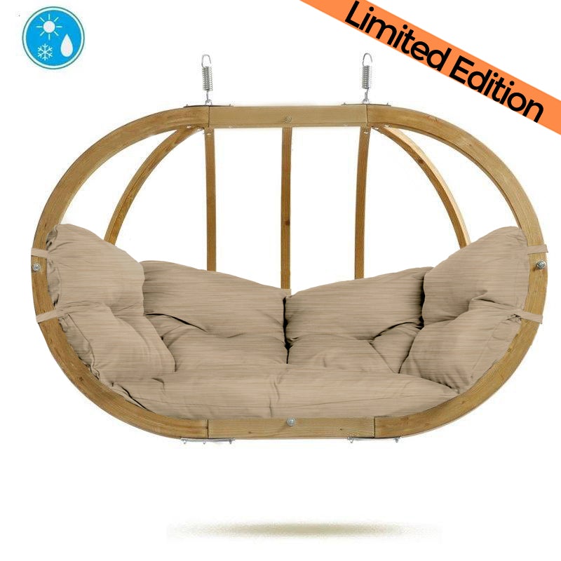 Globo Royal Sahara Hanging Egg Chair product exterior view