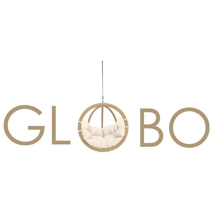 globo royal natura hanging egg chair product exterior view — view 2