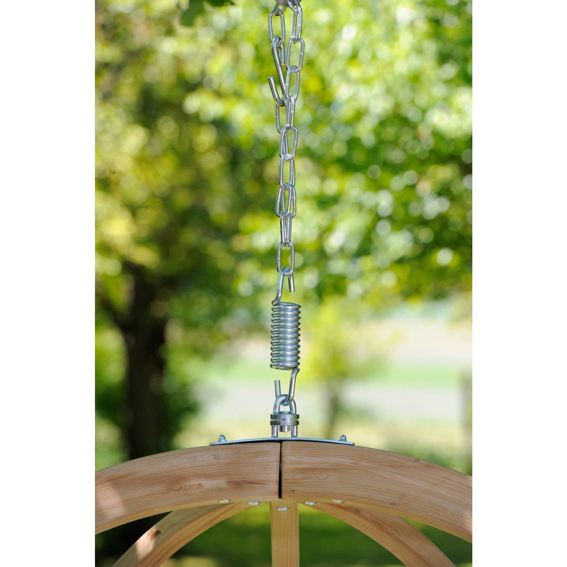globo single natura hanging egg chair product exterior view — view 3