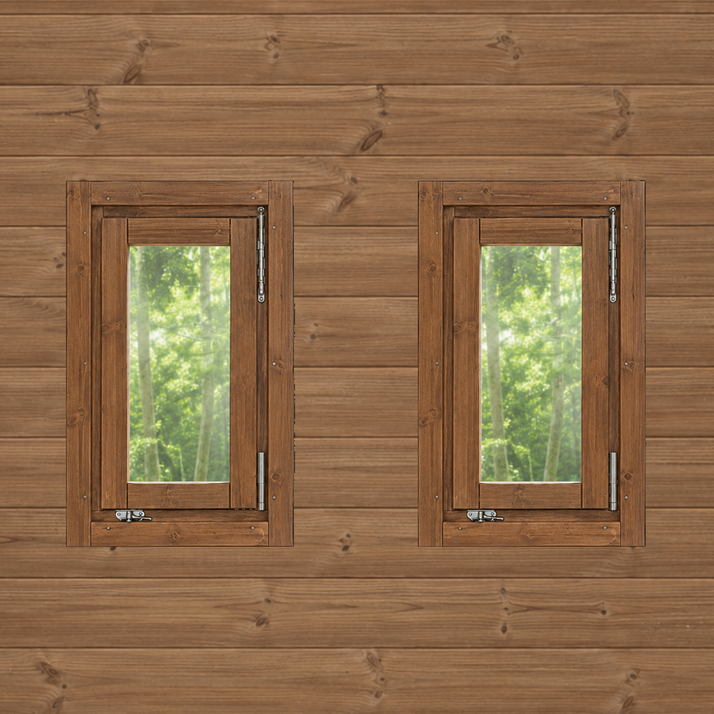 Pair of Sauna Building Windows