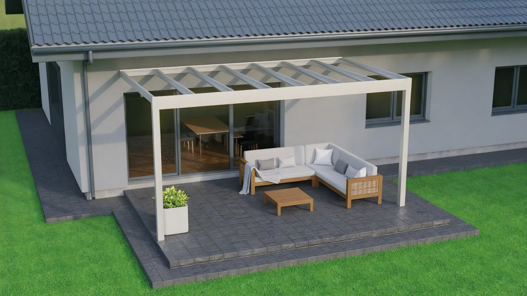 deponti trebbiano aluminium veranda cutaway render