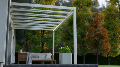 deponti trebbiano aluminium veranda product exterior view — view 8