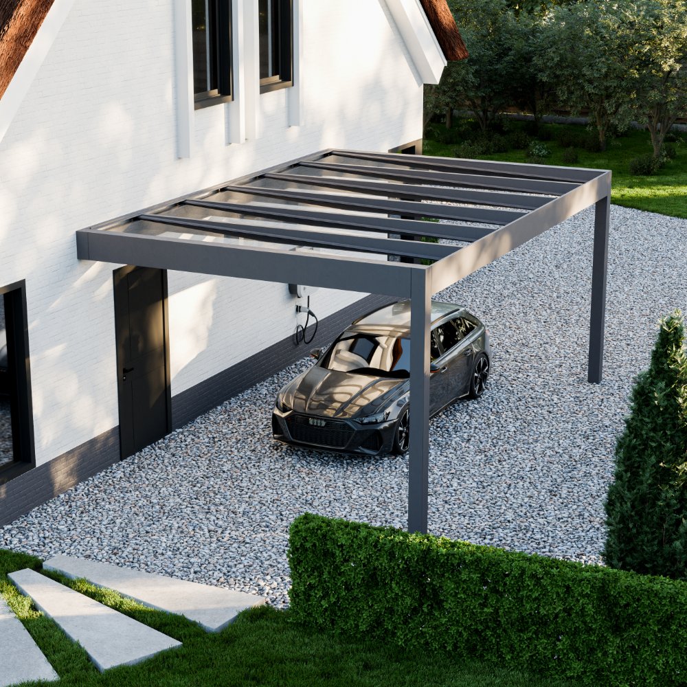 deponti pinela glass roofed aluminium pergola product exterior view — view 12