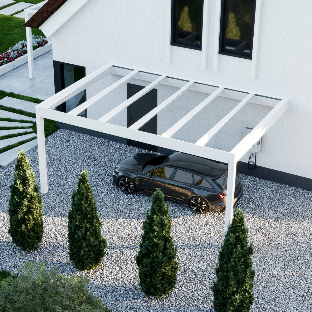 deponti pinela glass roofed aluminium pergola product exterior view — view 8