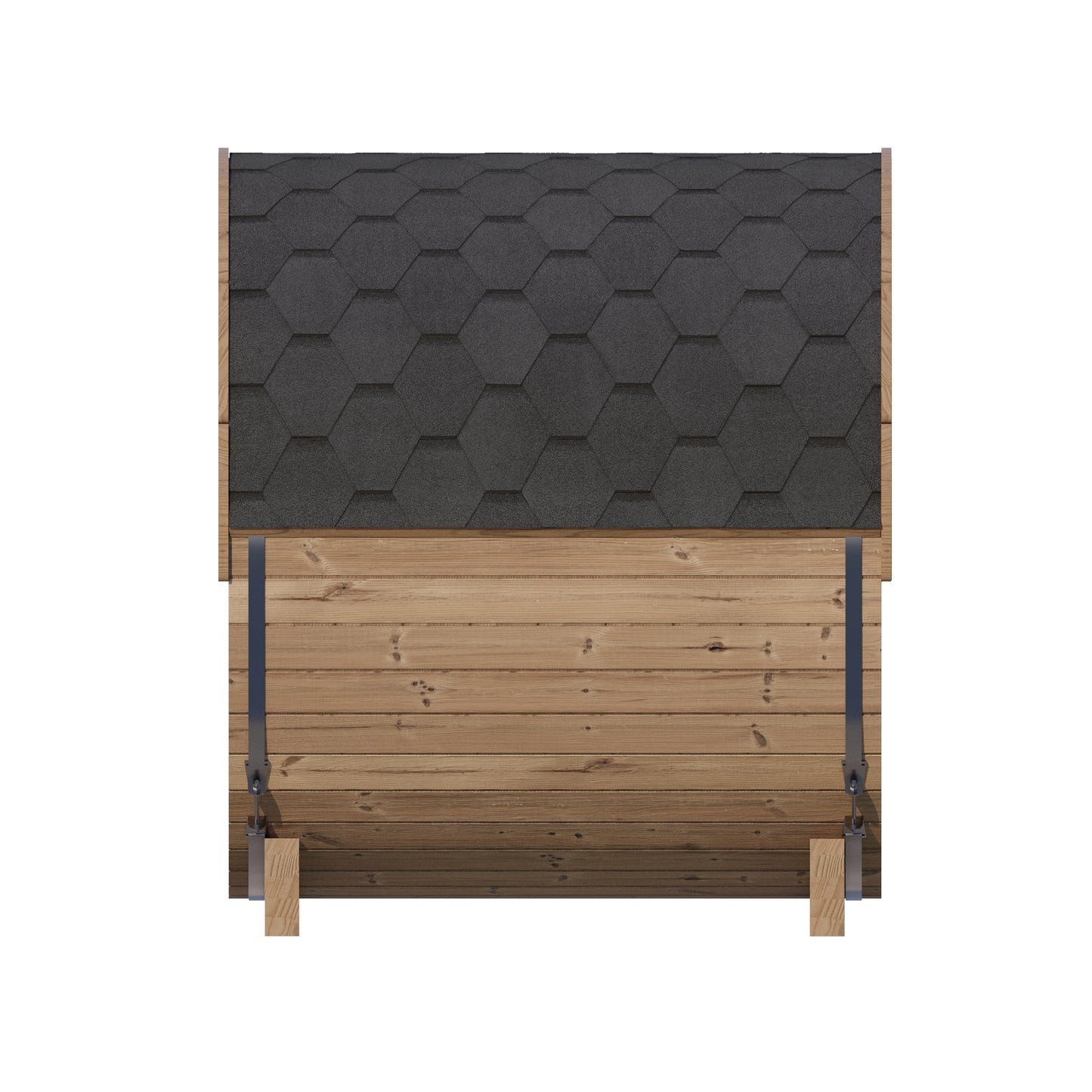 Charnia 160 Mini 2 Person Outdoor Barrel Sauna
