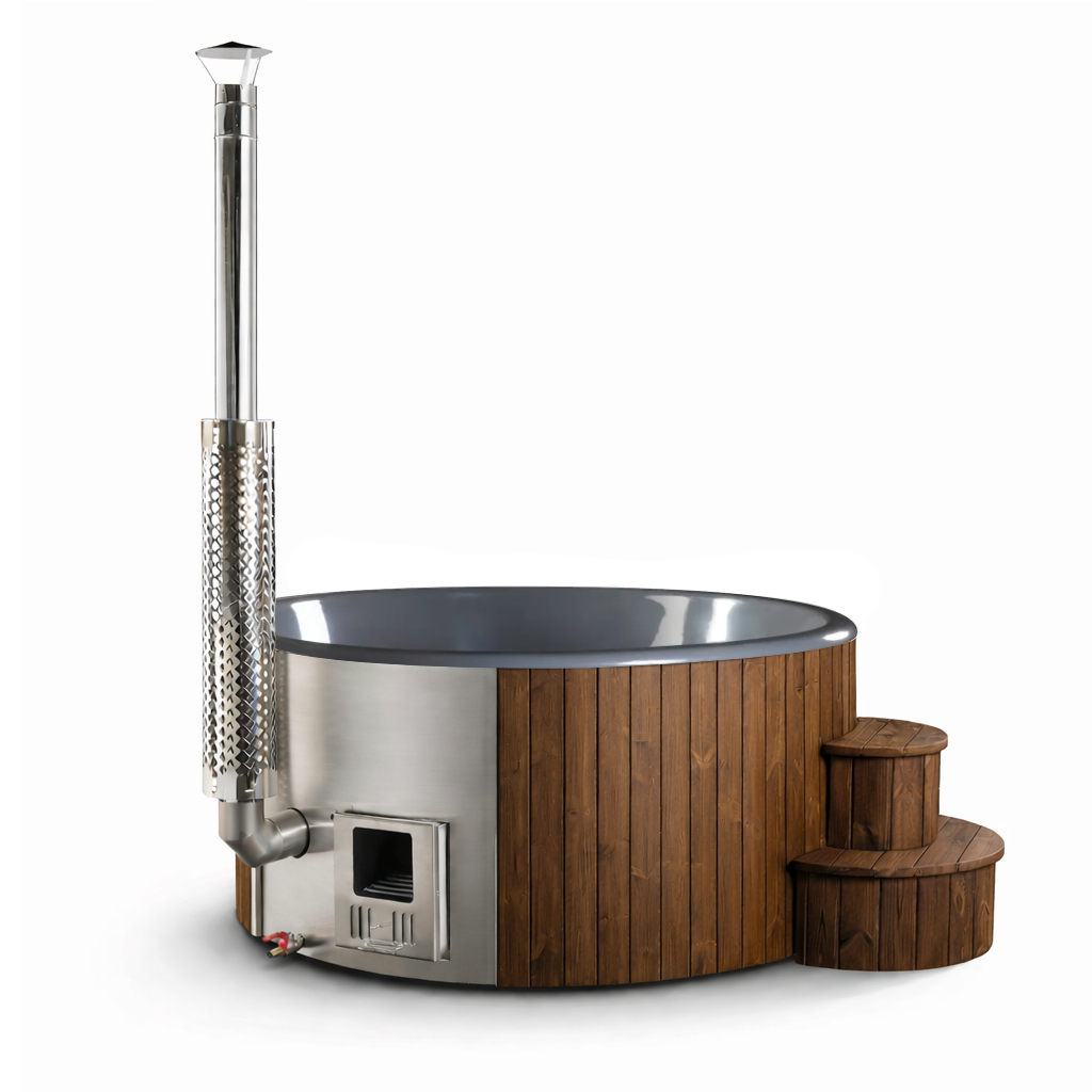 Broome 200 Deluxe 4-5 Person Wood Fired Hot Tub